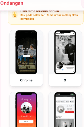 Langkah 5 - Pilih Tema